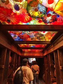 Fabulous glass art exhibit at Makers Mark