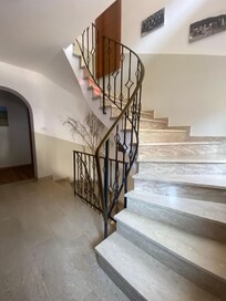 Inside foyer