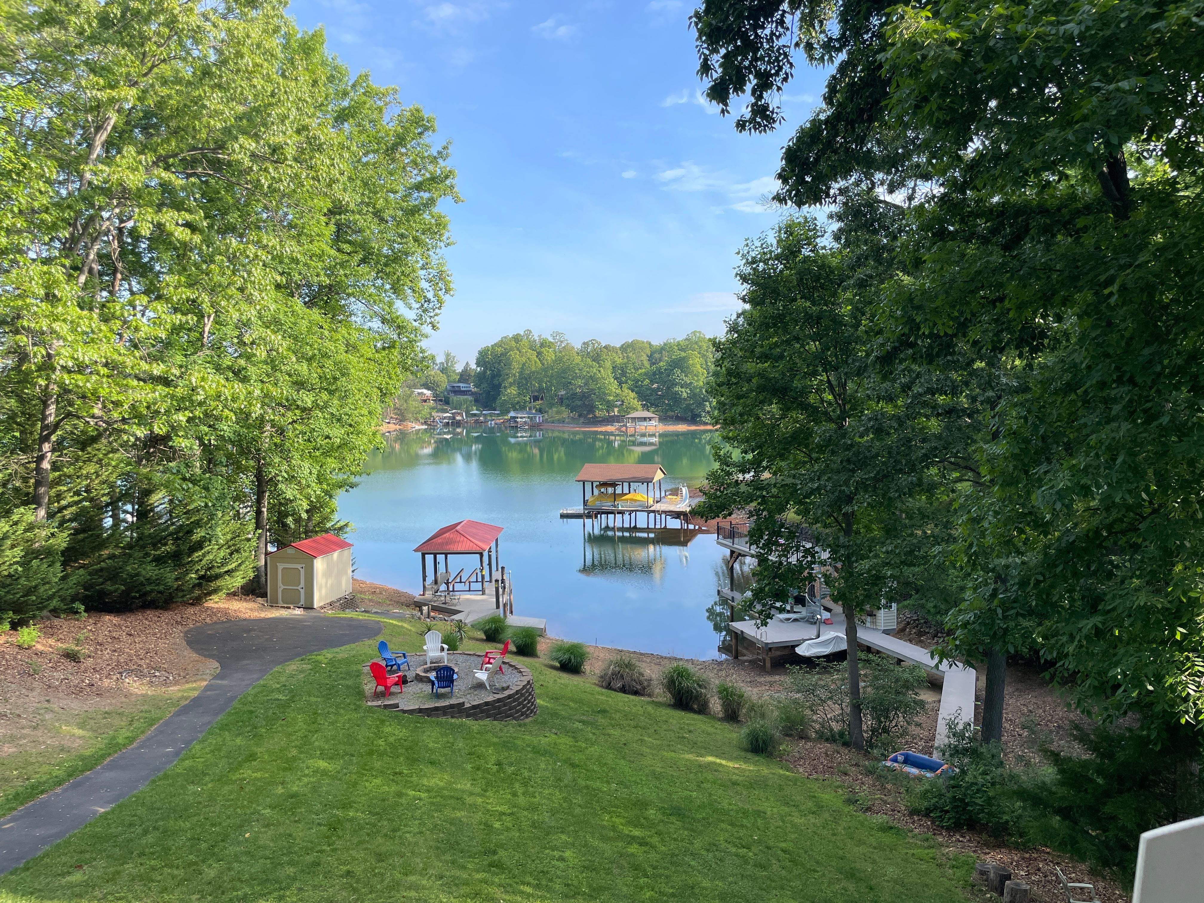 The view from the house 
