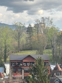 The view from our balcony.