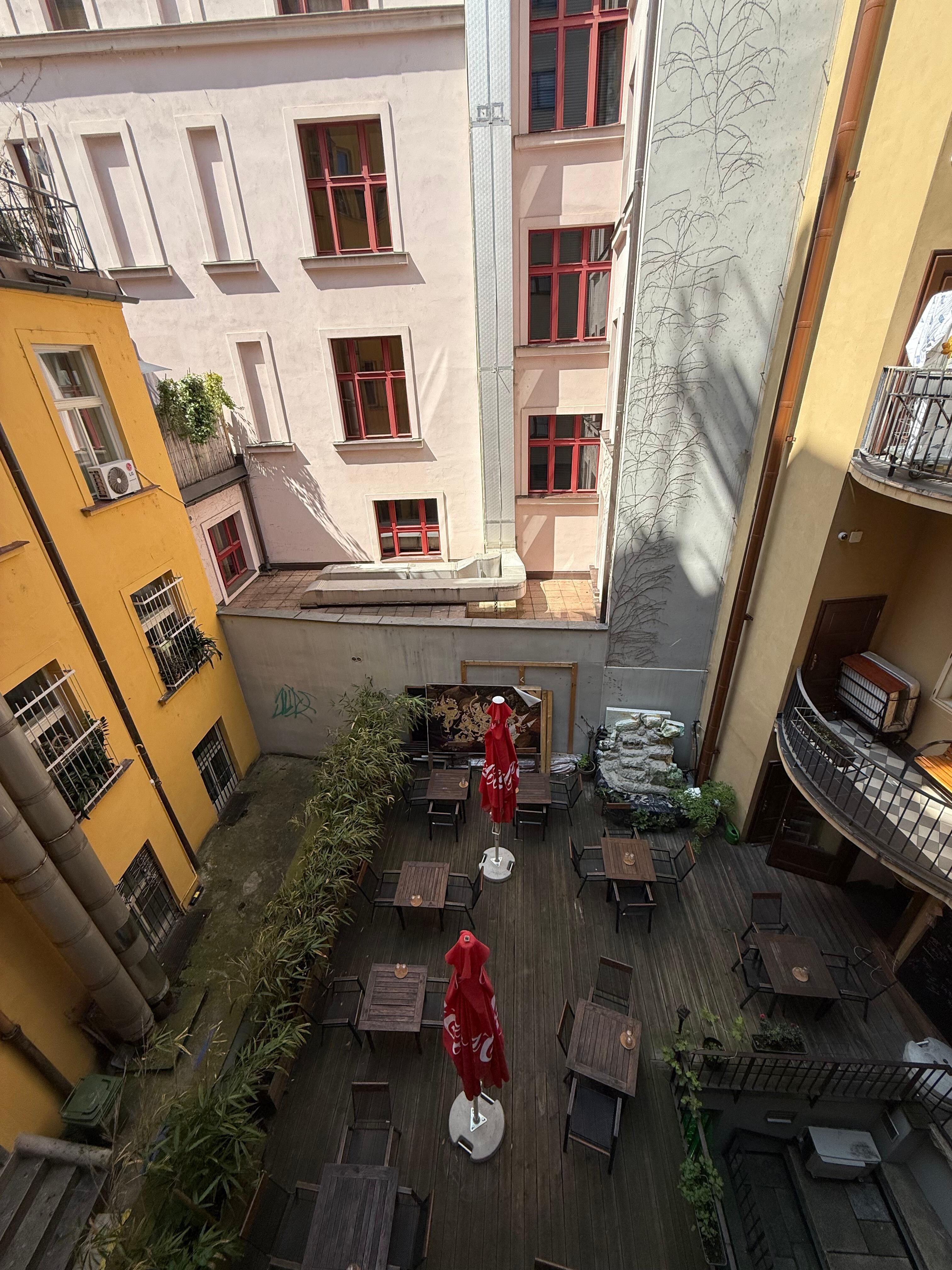 Courtyard view 