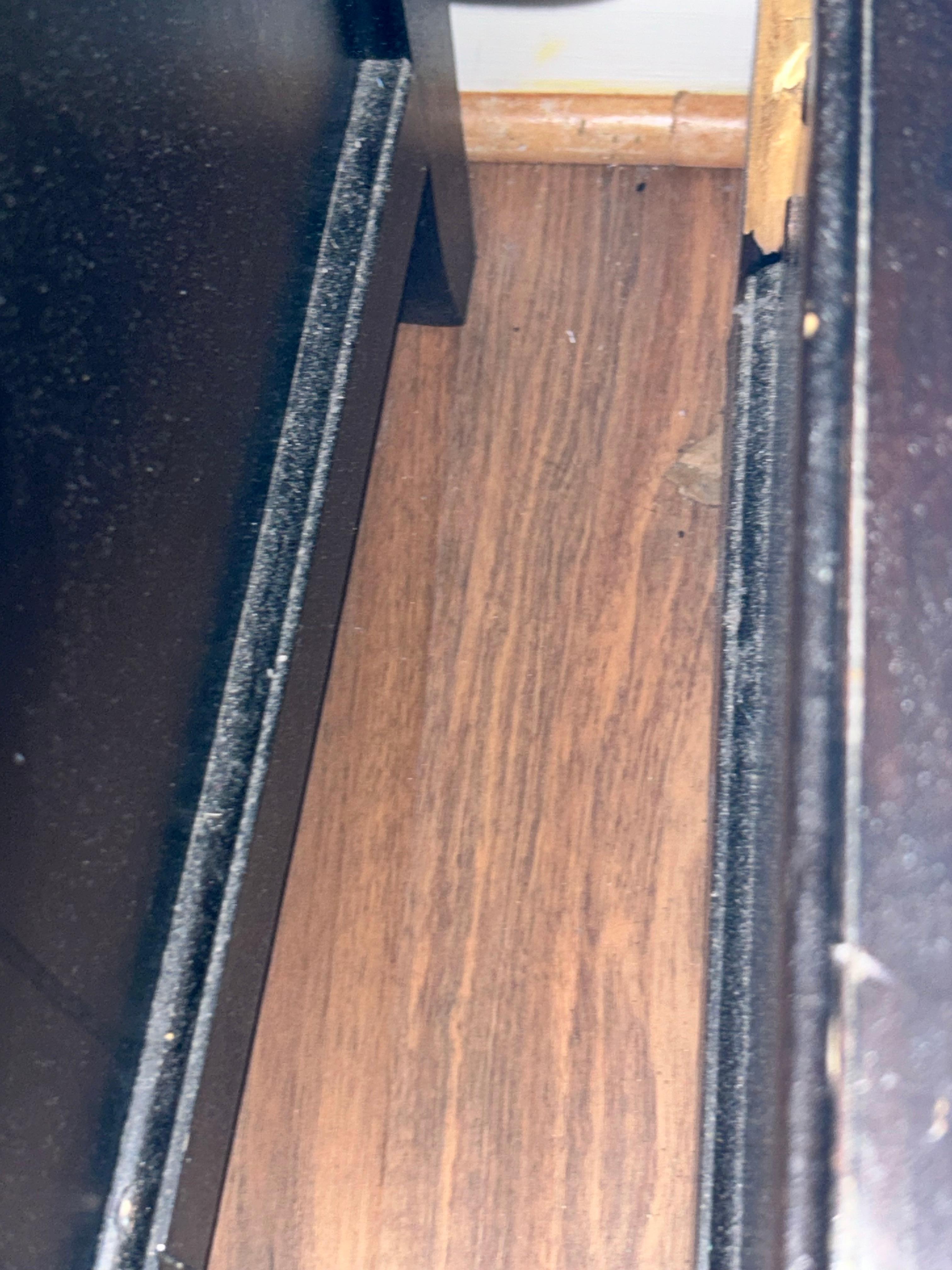 Mold on bed frame and dresser