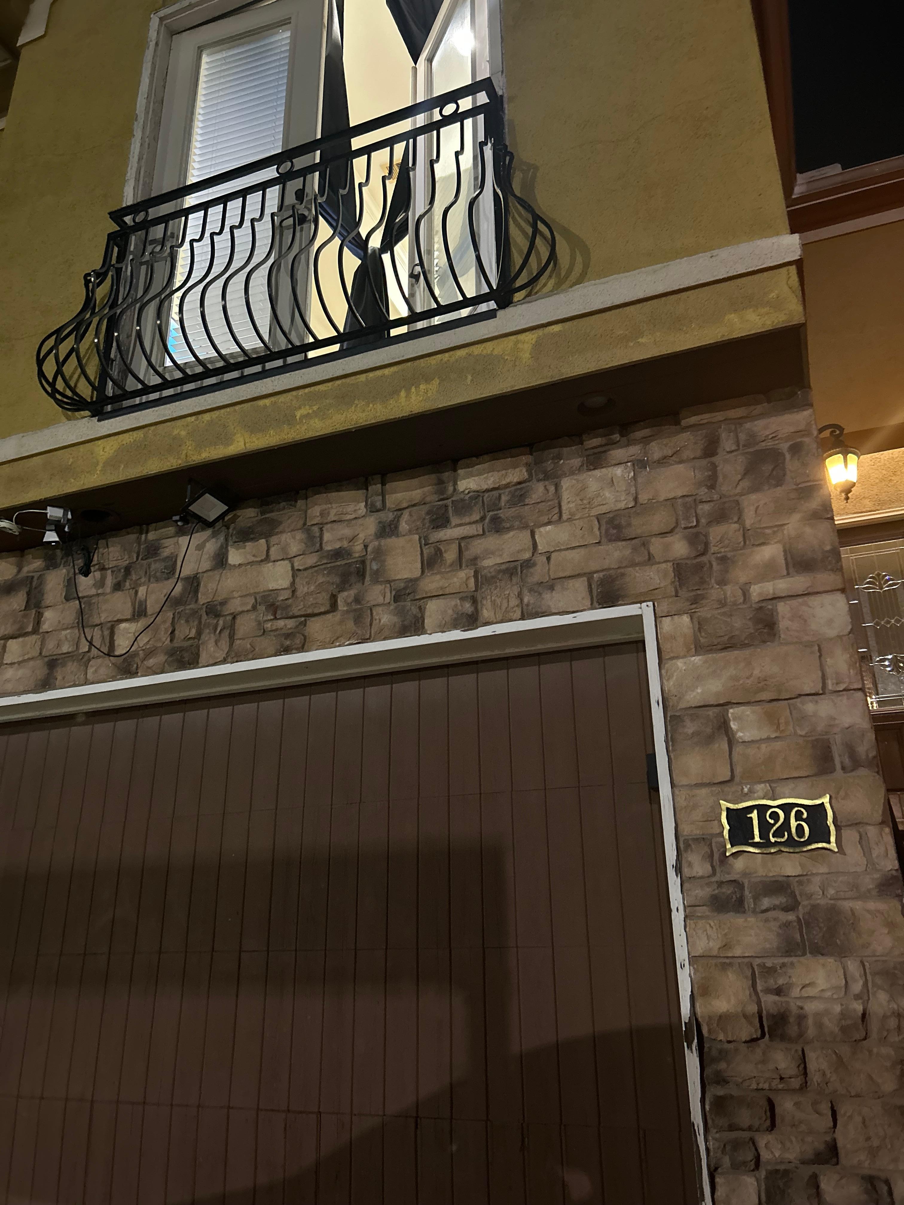 This what we seen upon arrival. Lights on, doors wide open.