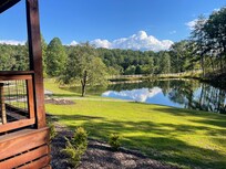 great view of pond