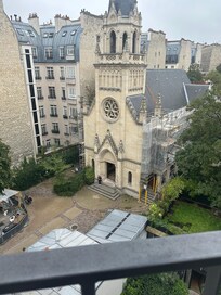 View from the balcony.