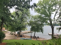 View from lower porch.