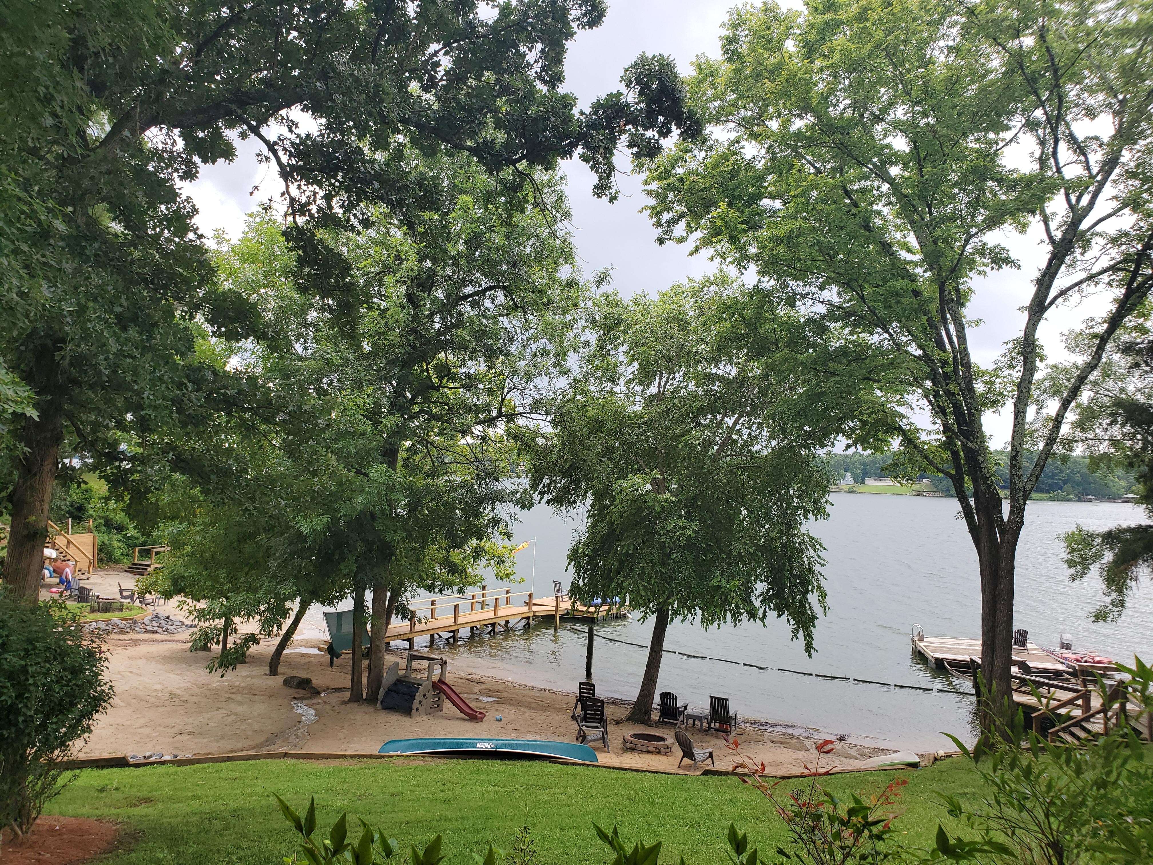 View from lower porch.