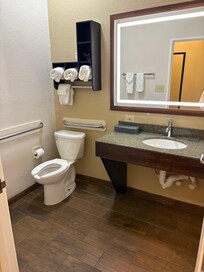 Bathroom Toilet , sink & vanity