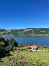 Blick auf den Alpsee (Wanderroute Gschwender Horn, Rieder)