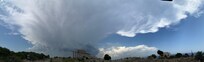 Tempelanlage - Gewitter