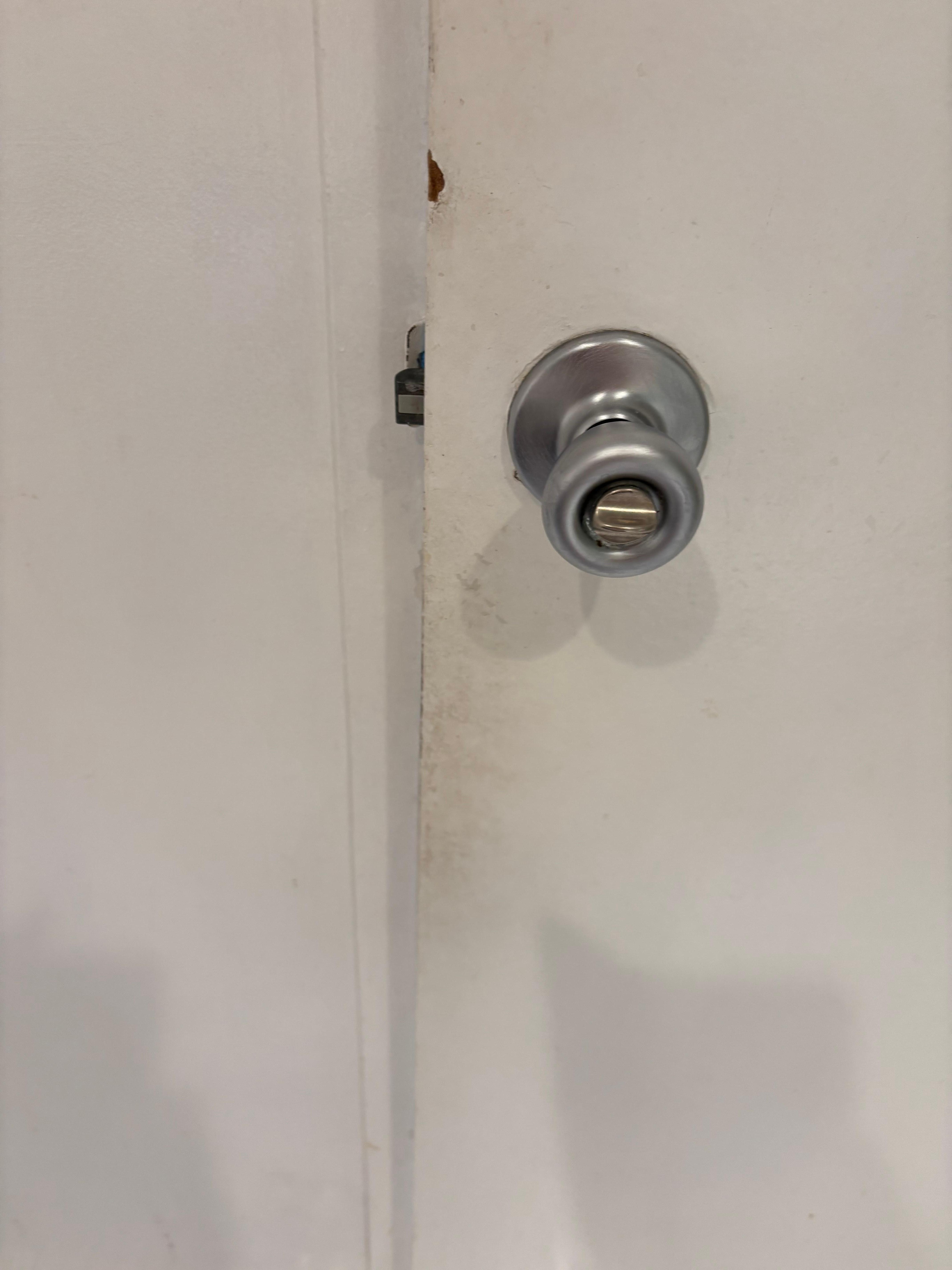 Maybe clean the years of finger marks off of the door