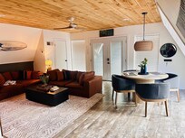 Living and dining area