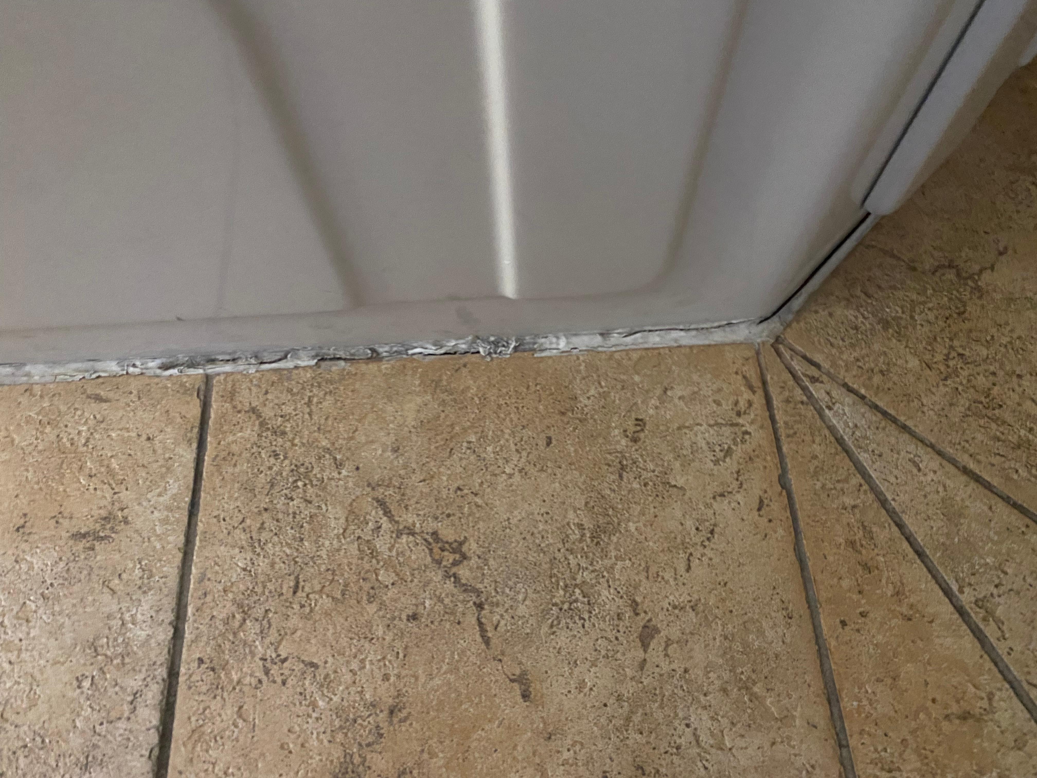 Caulking is neding repair