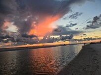 Enjoyed beautiful sunsets