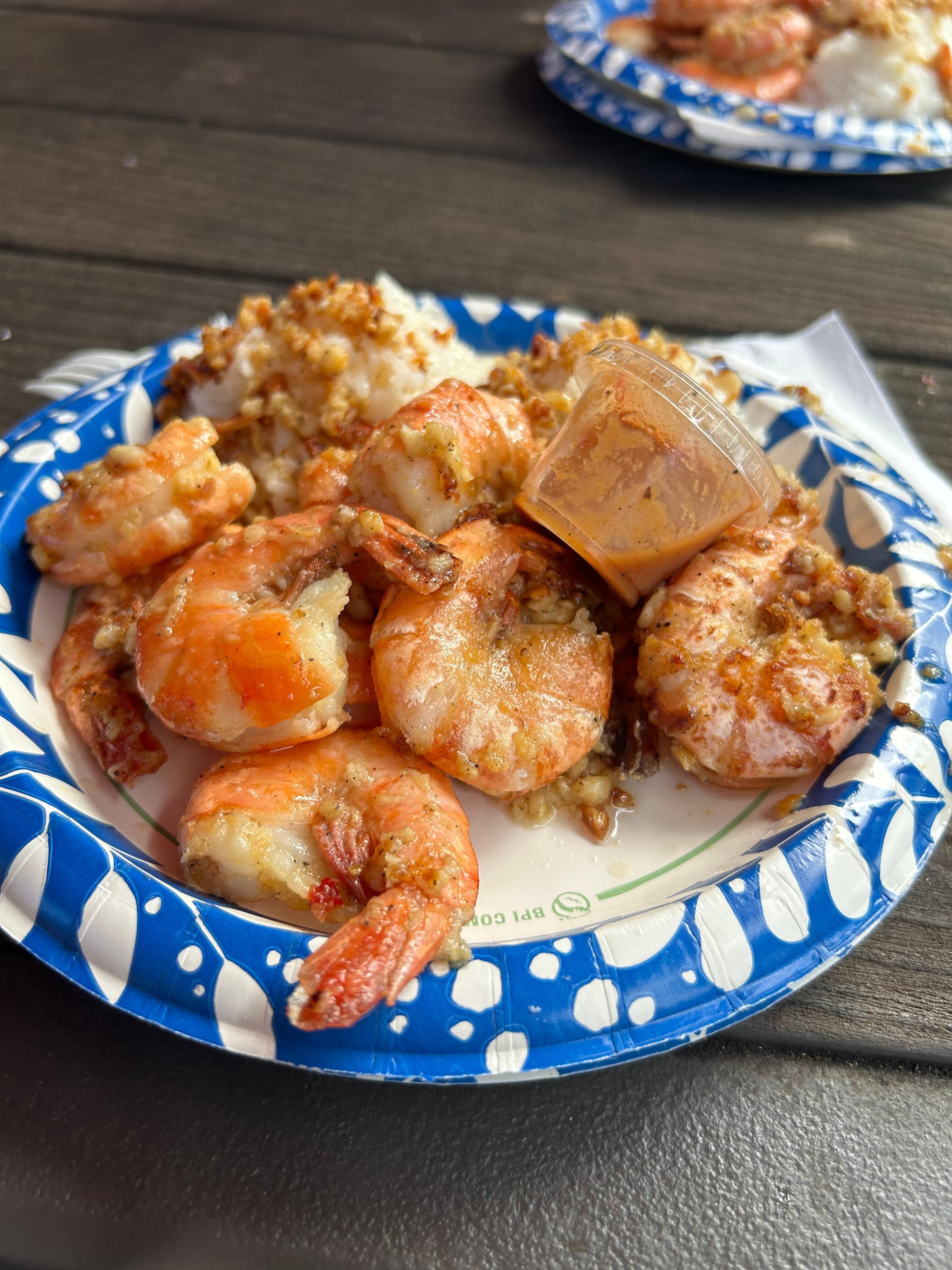 Garlic shrimp