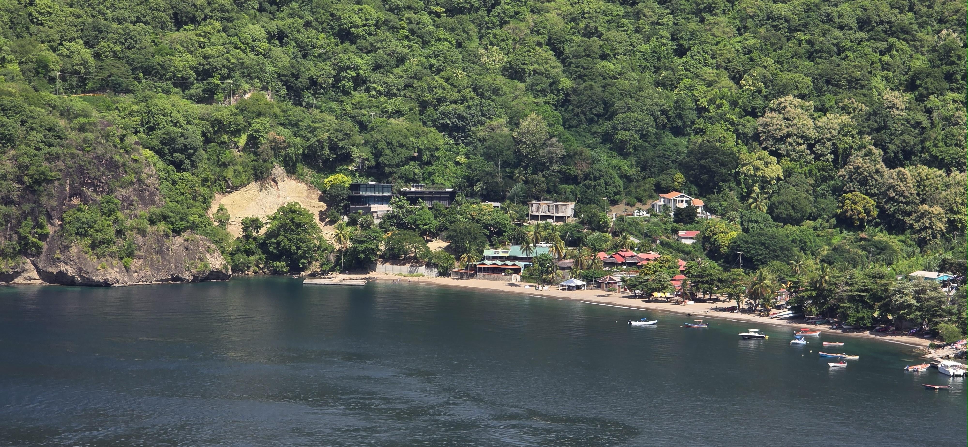 View on the property accross the bay