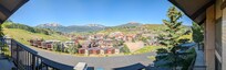 Panorama from the deck on a Summer's day.