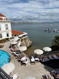 View from our balcony
