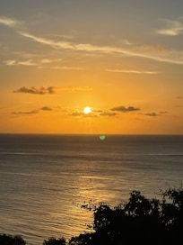 One sunset photo from our balcony!