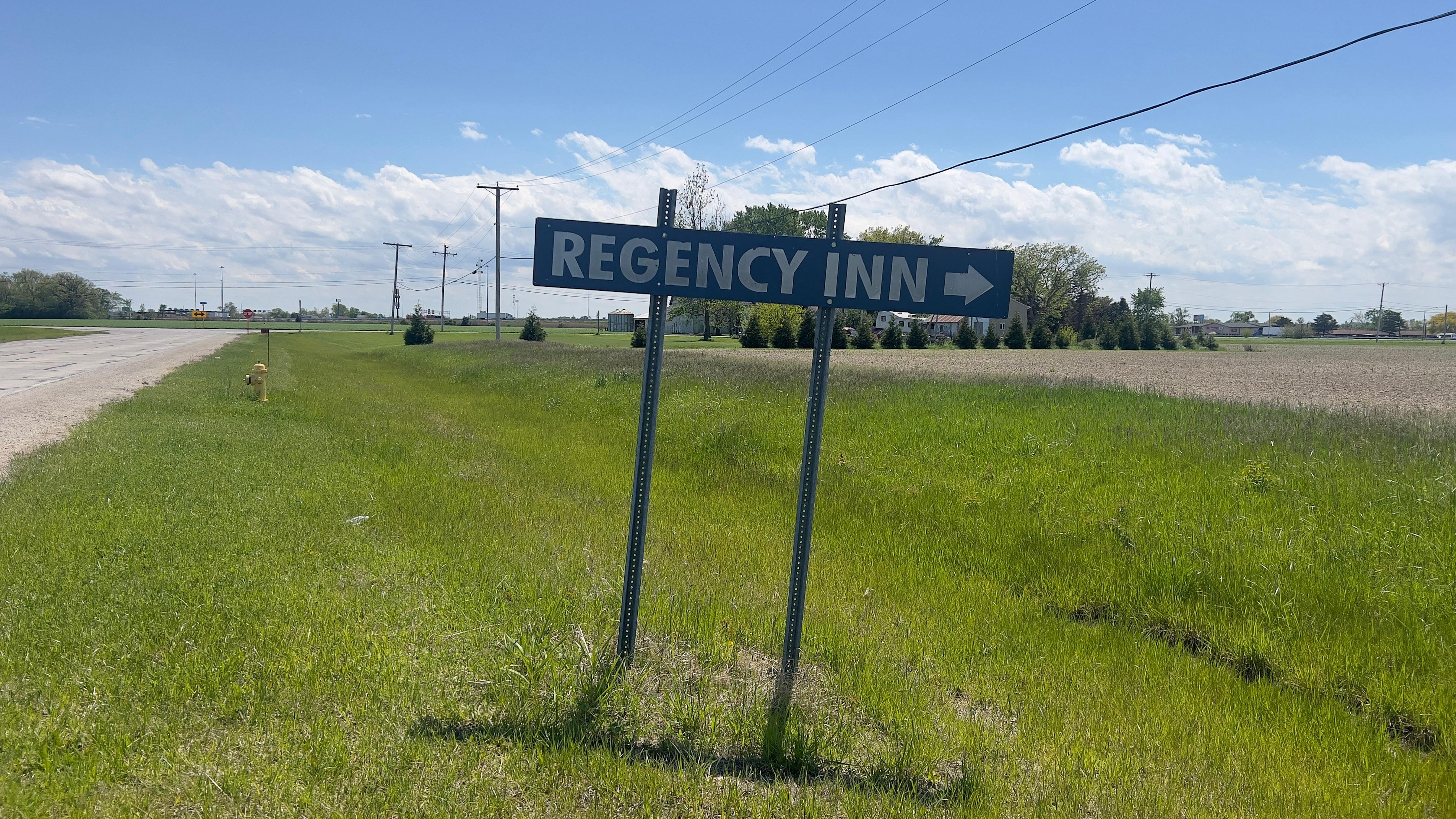 The only sign I found.