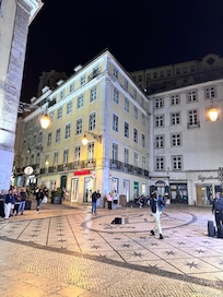 Plaza close to hotel