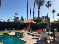 Relaxation by the pool