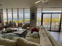 Beautiful floor to ceiling windows to enjoy the view