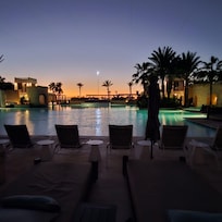 Gigantic pool. Cold though, end of October.