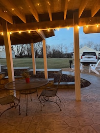 Quaint walk out is beautifully setup and the views are unreal.