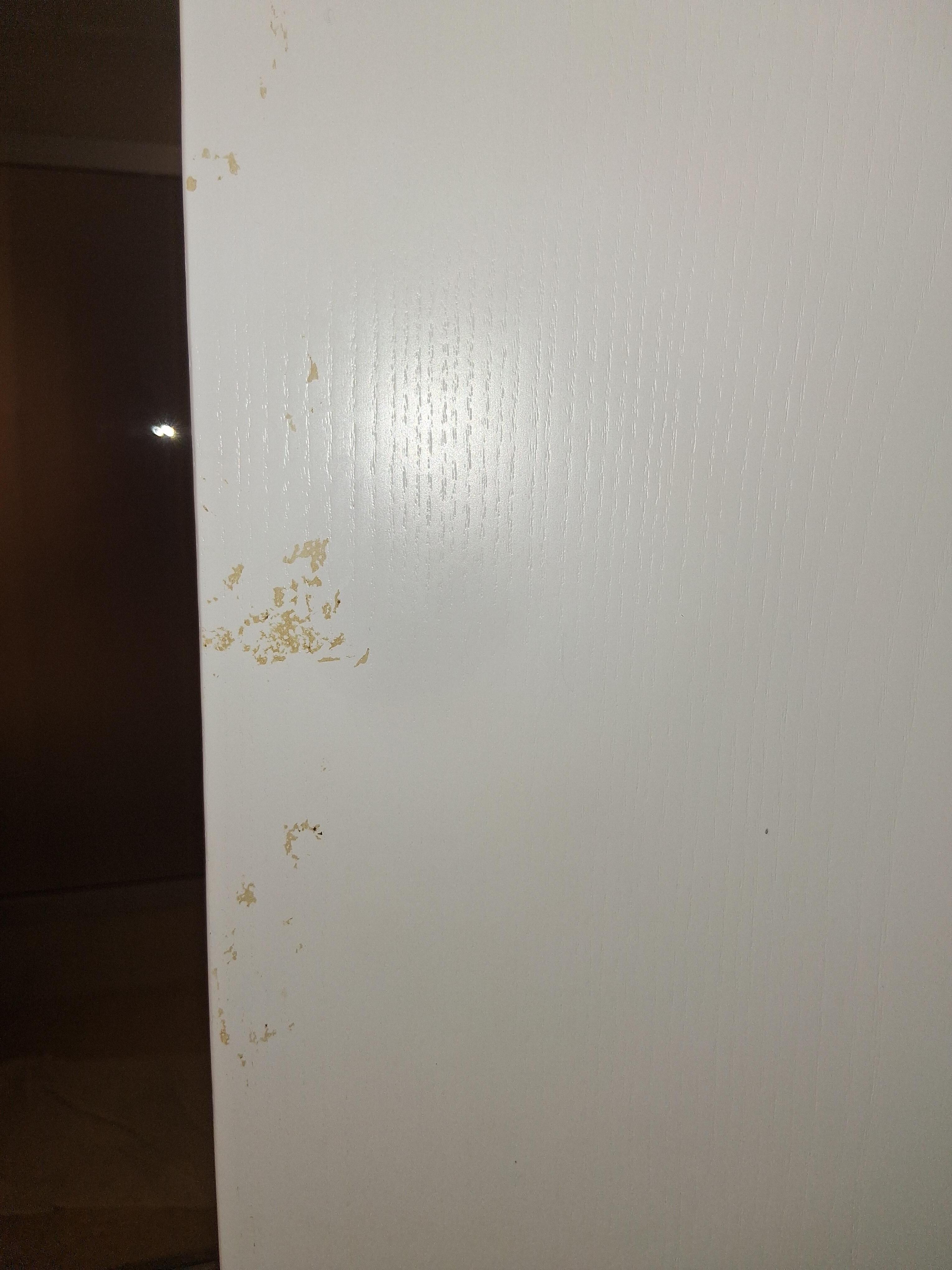 Stains on the wall