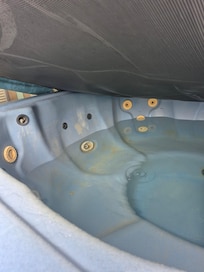 Water loss in hottub