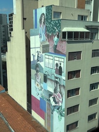 Vista do café da manhã