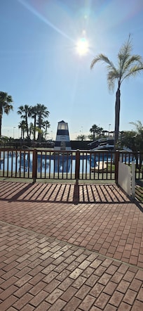 Vista desde el restaurante magnifica