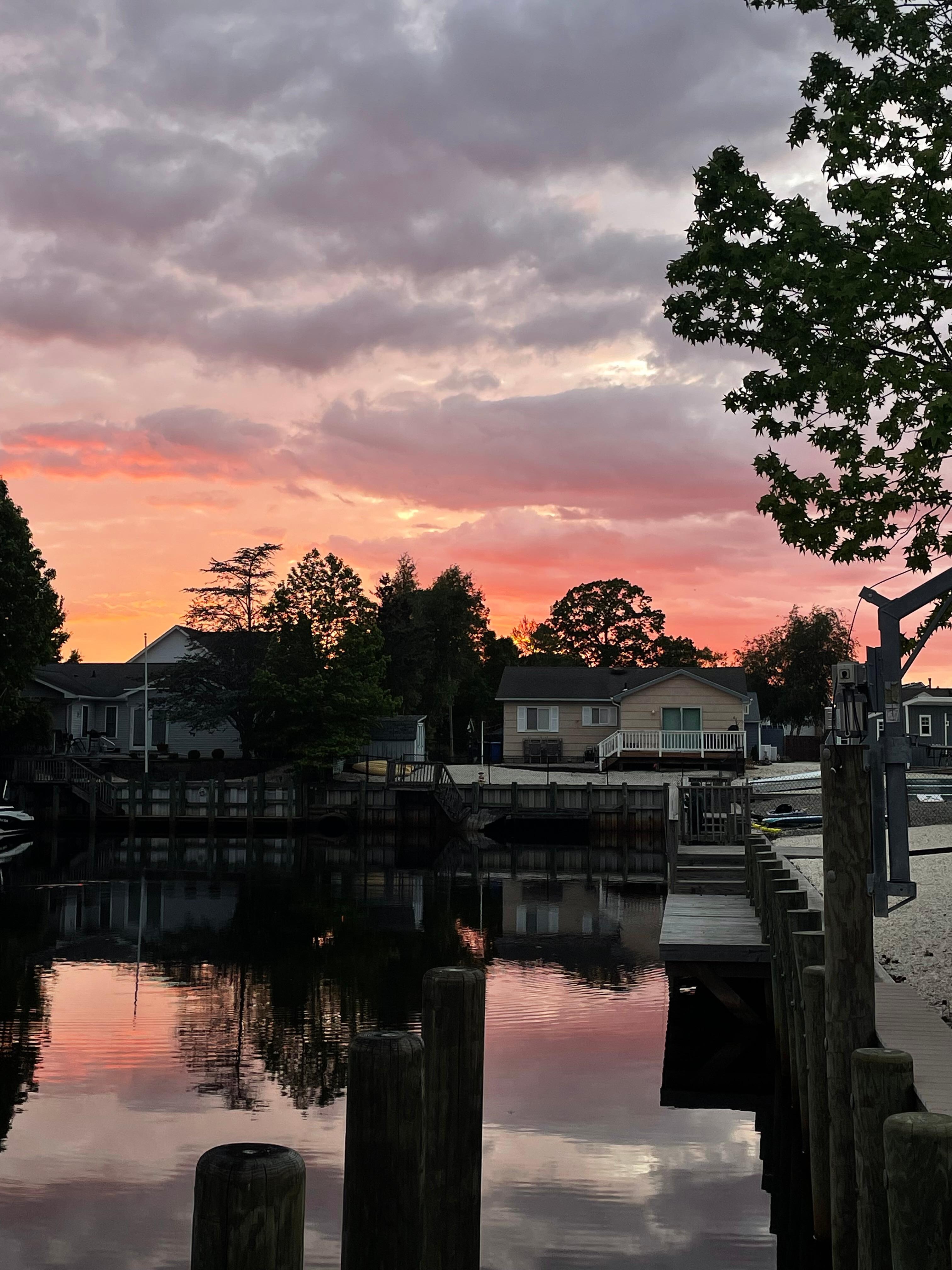 Beautiful sunset views