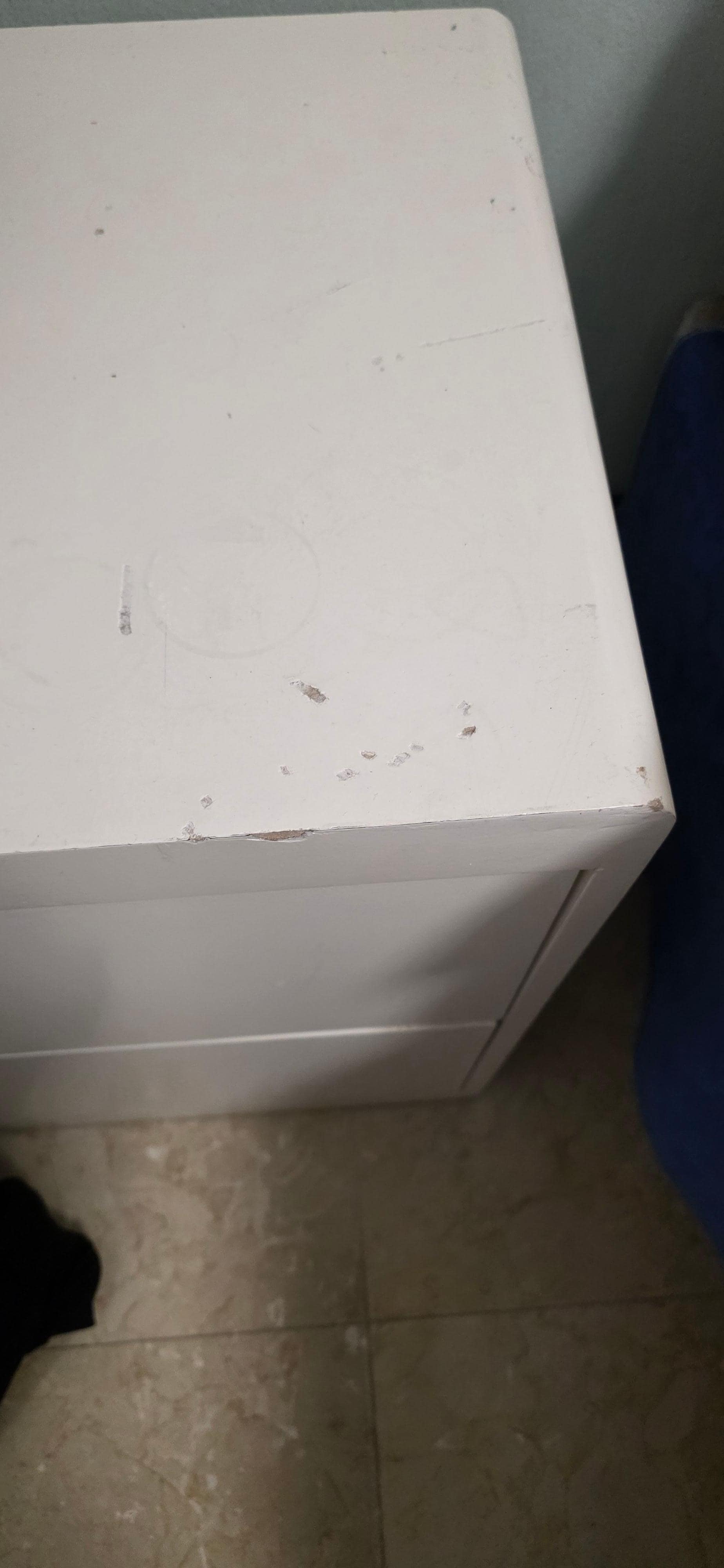 All of the furniture looked like this, beat up ratty and some moldy