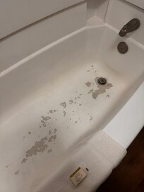 Bathtub in room 229.