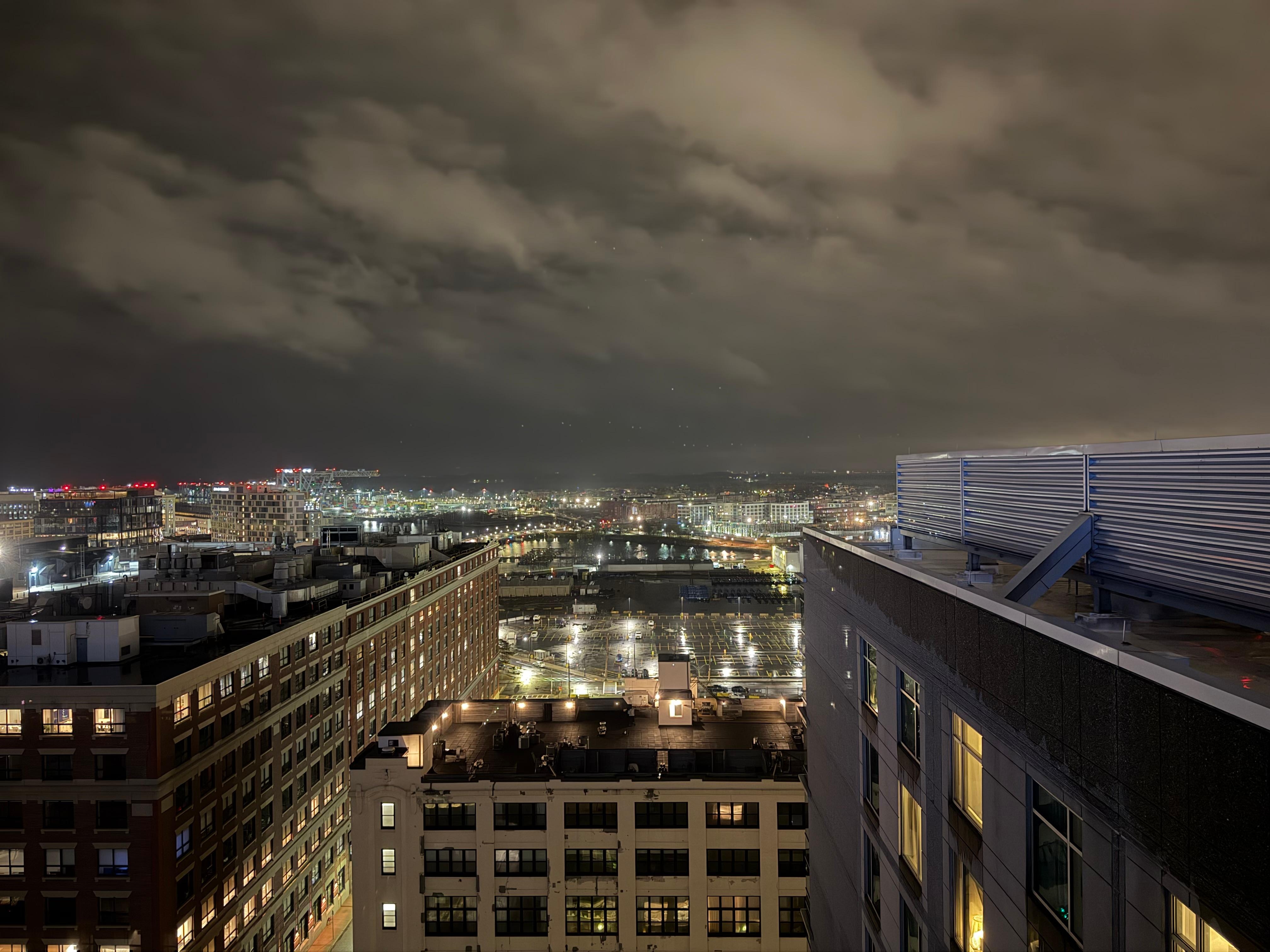 The view from the room 