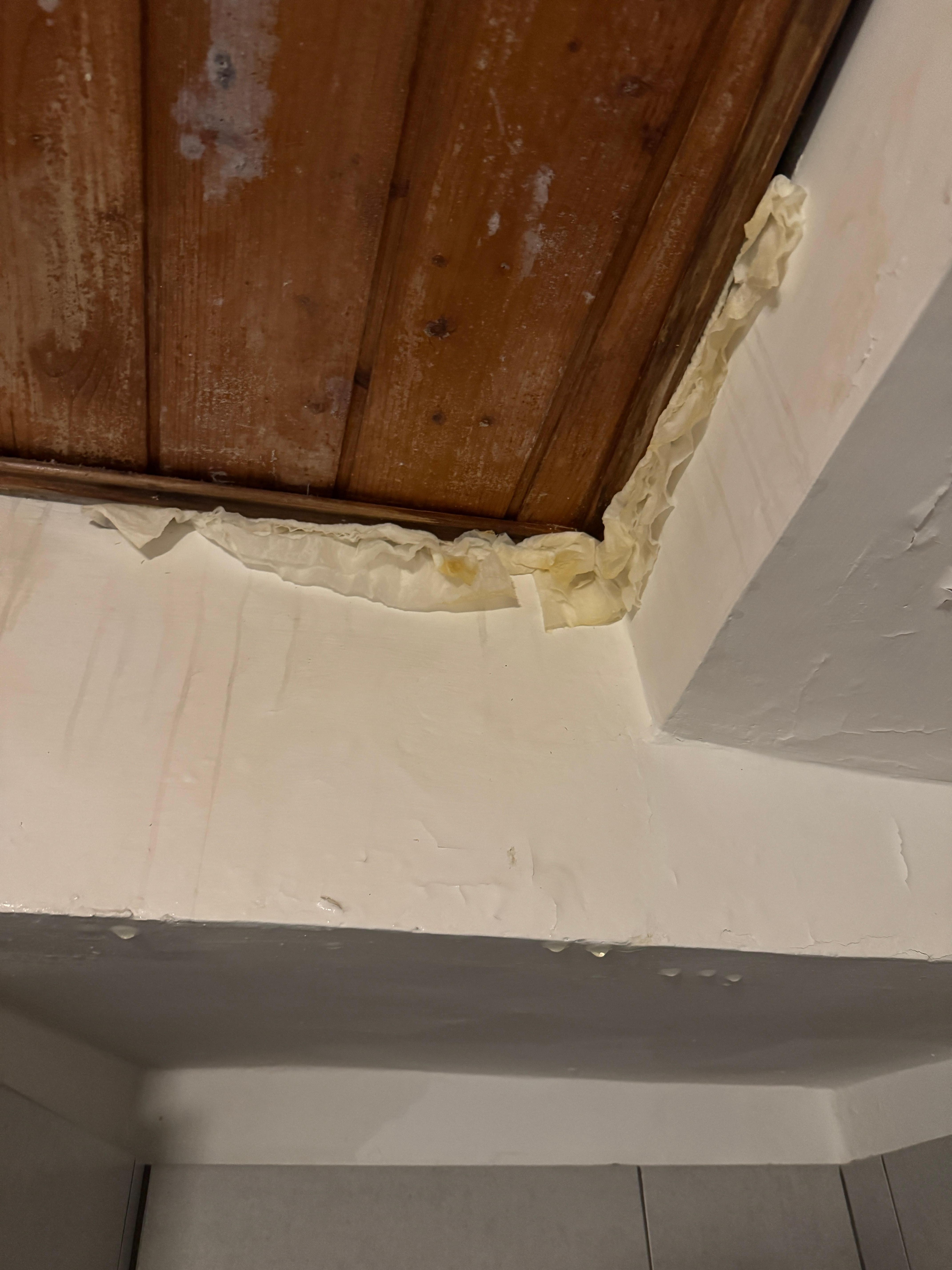 Very bad leak that’s been there a long time 