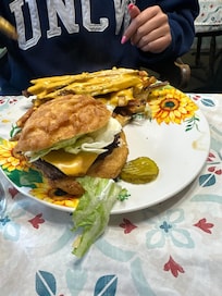One of our meals at Bobbie Jo’s. The chicken fried steak was also OUTSTANDING!