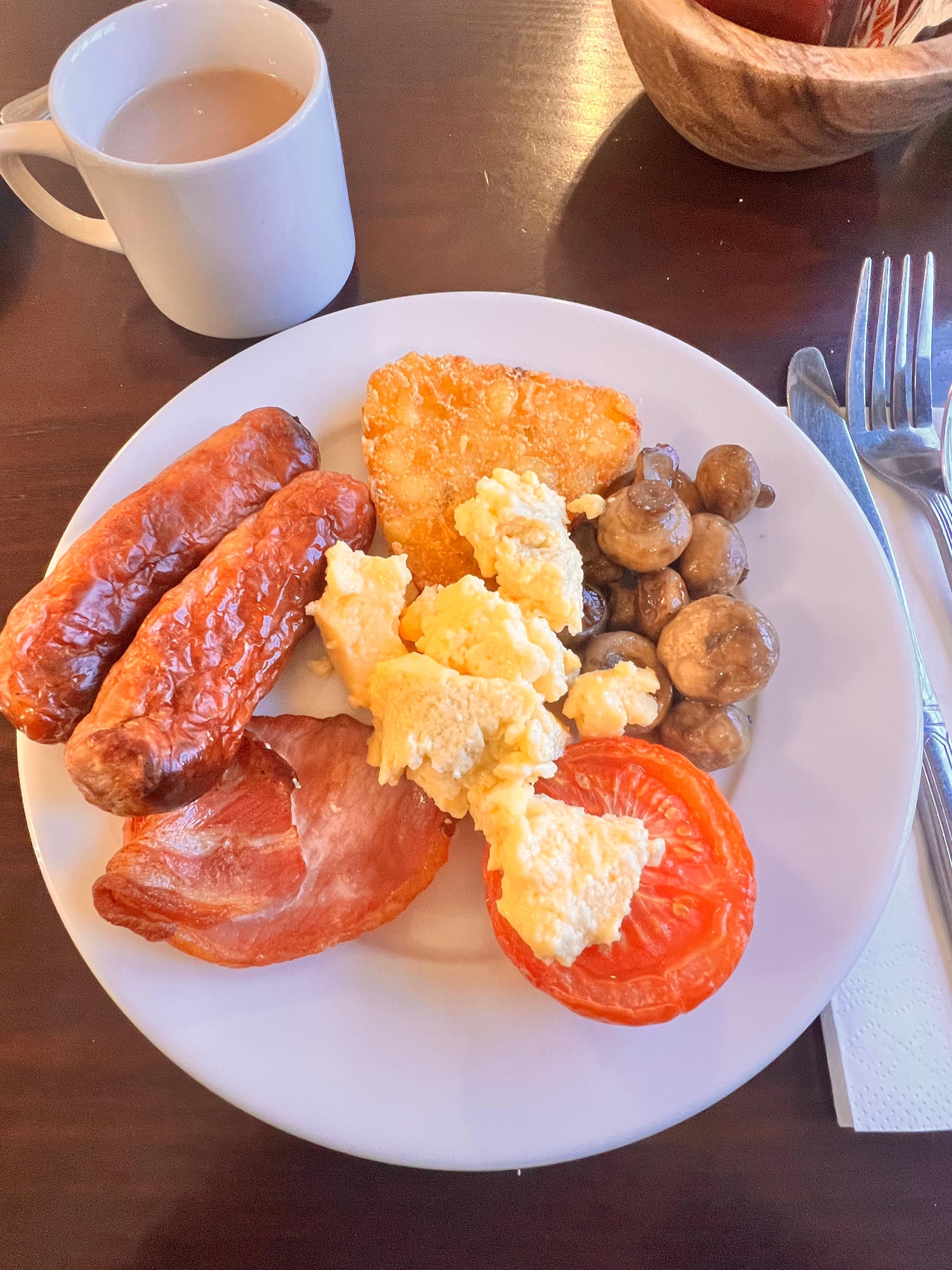 Breakfast (made to order one day and Buffet the next) both were delicious!