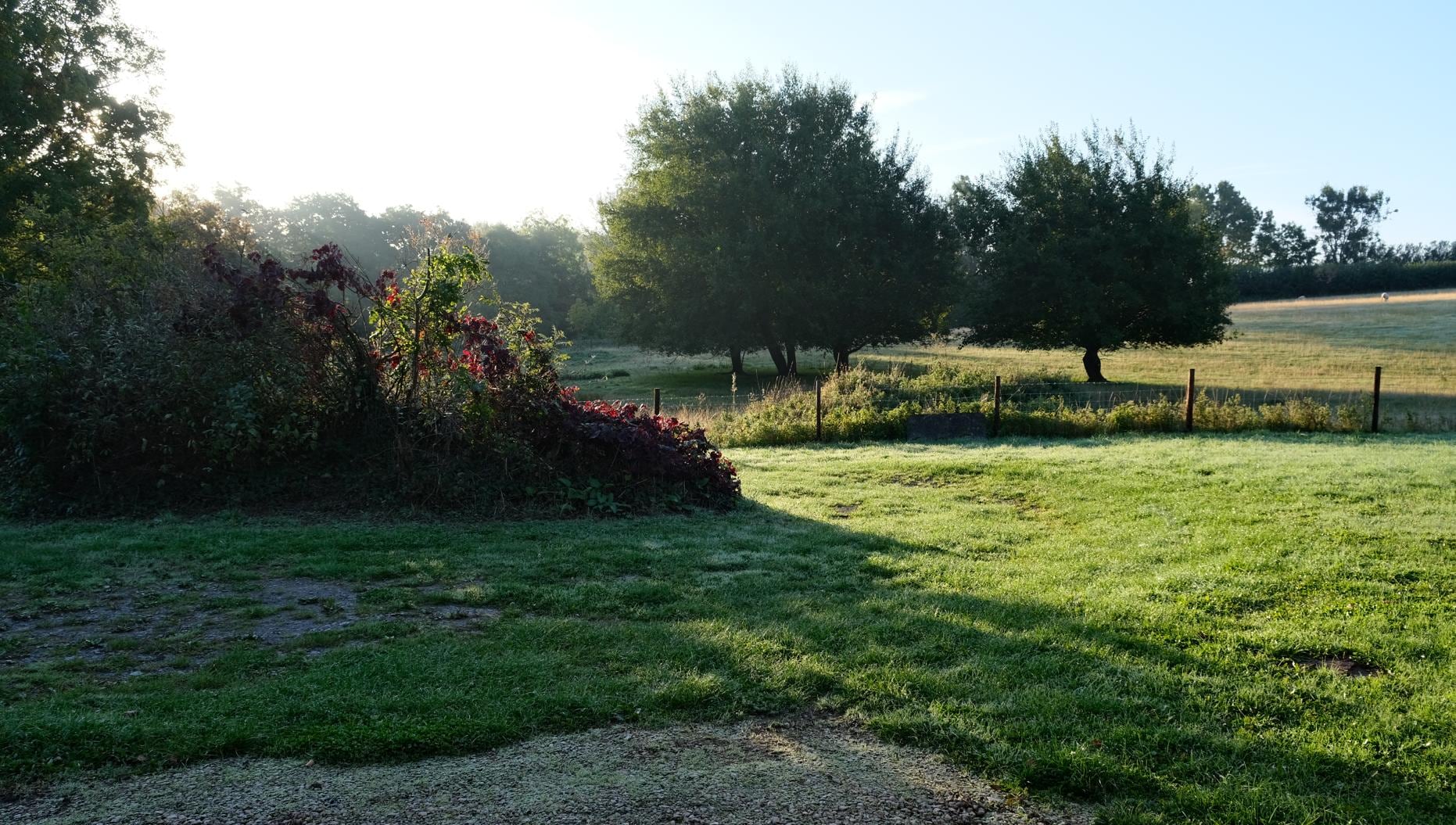 View form the cottage