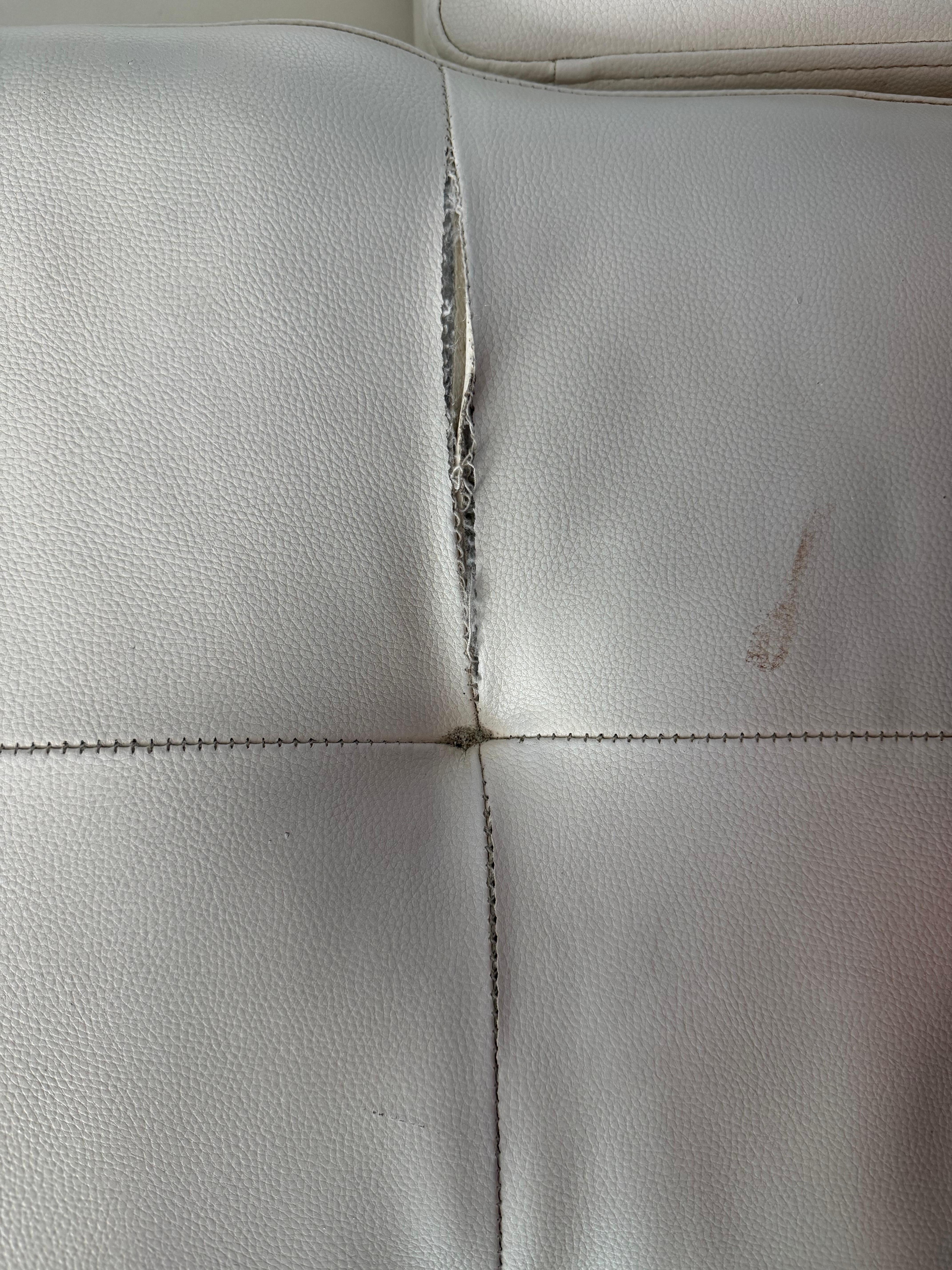 Torn and worn furniture