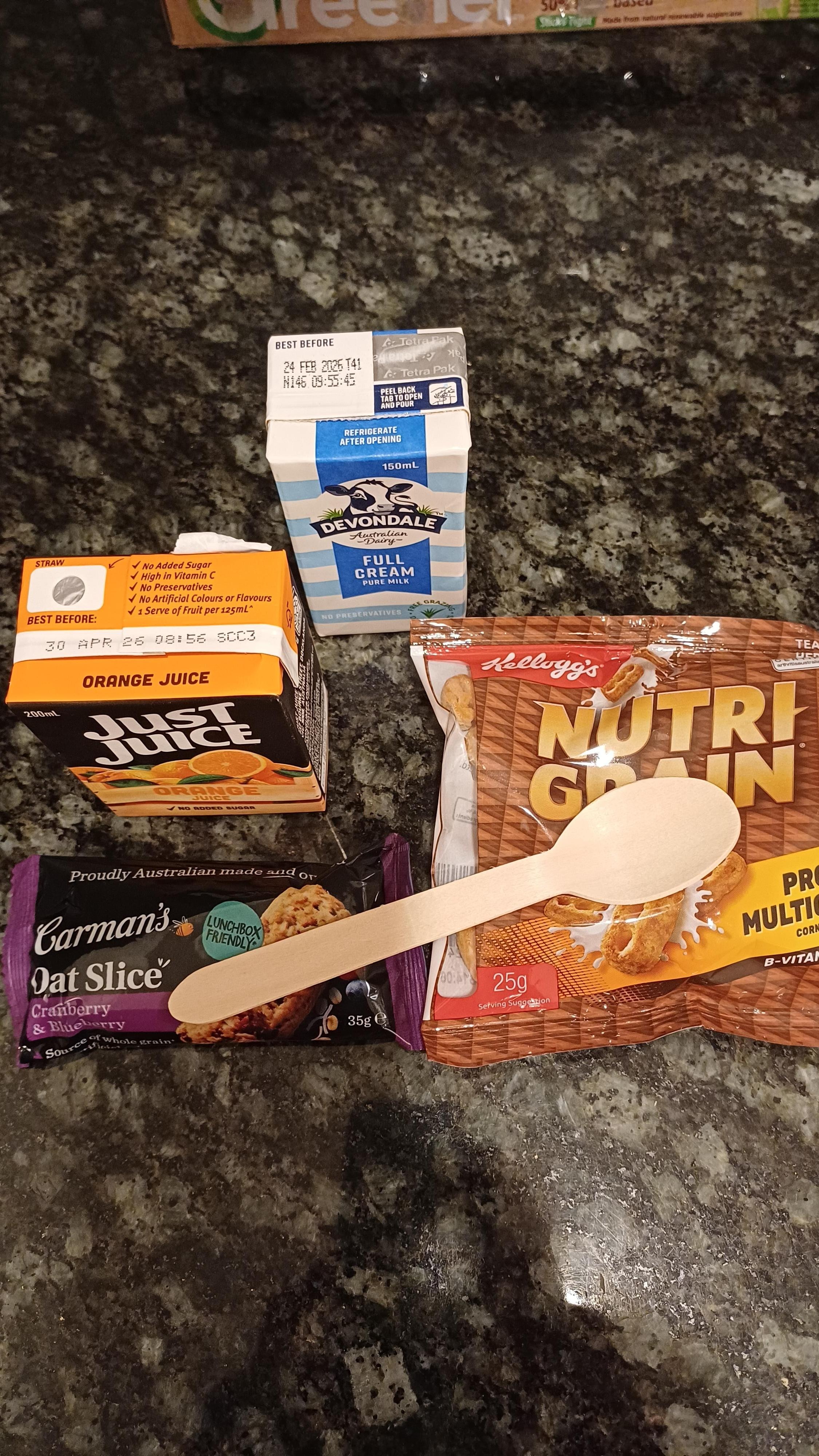 Frühstücksbox, Inhalt