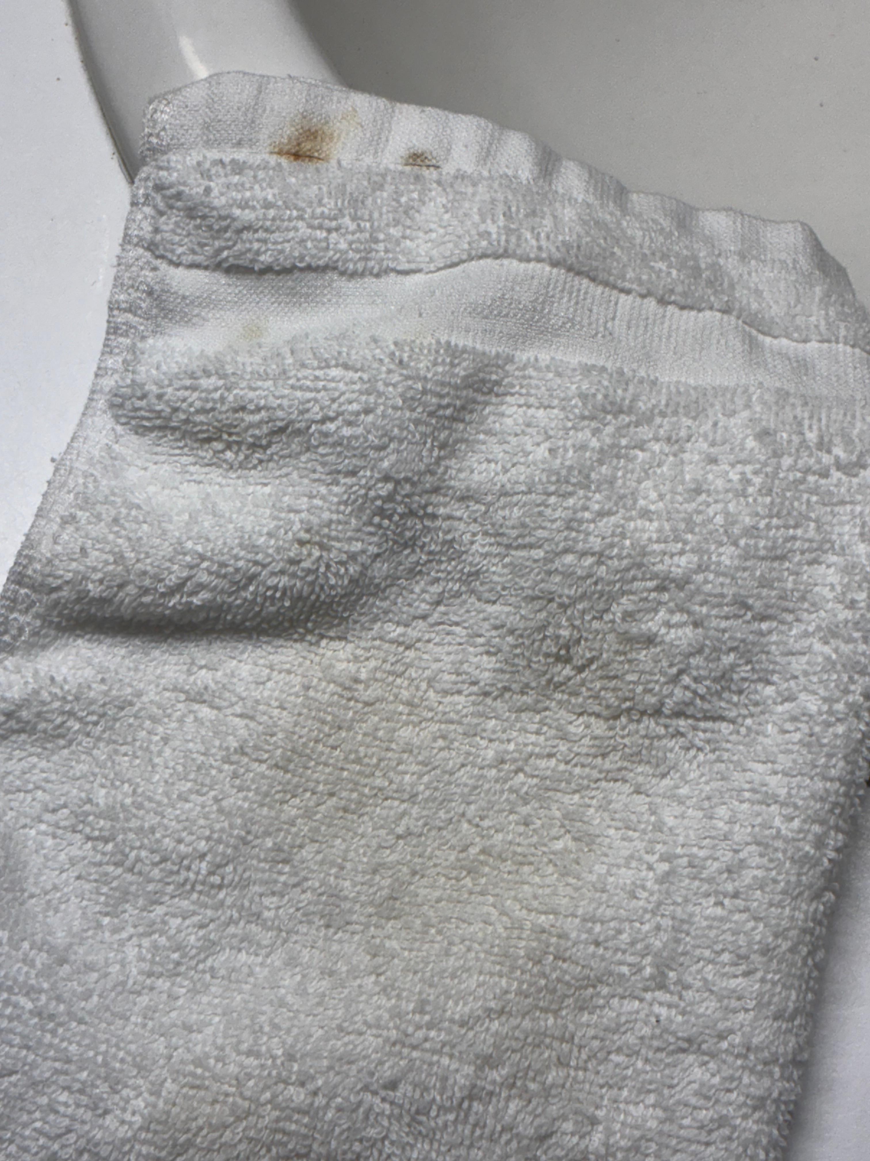 Dirty washcloth like disgusting