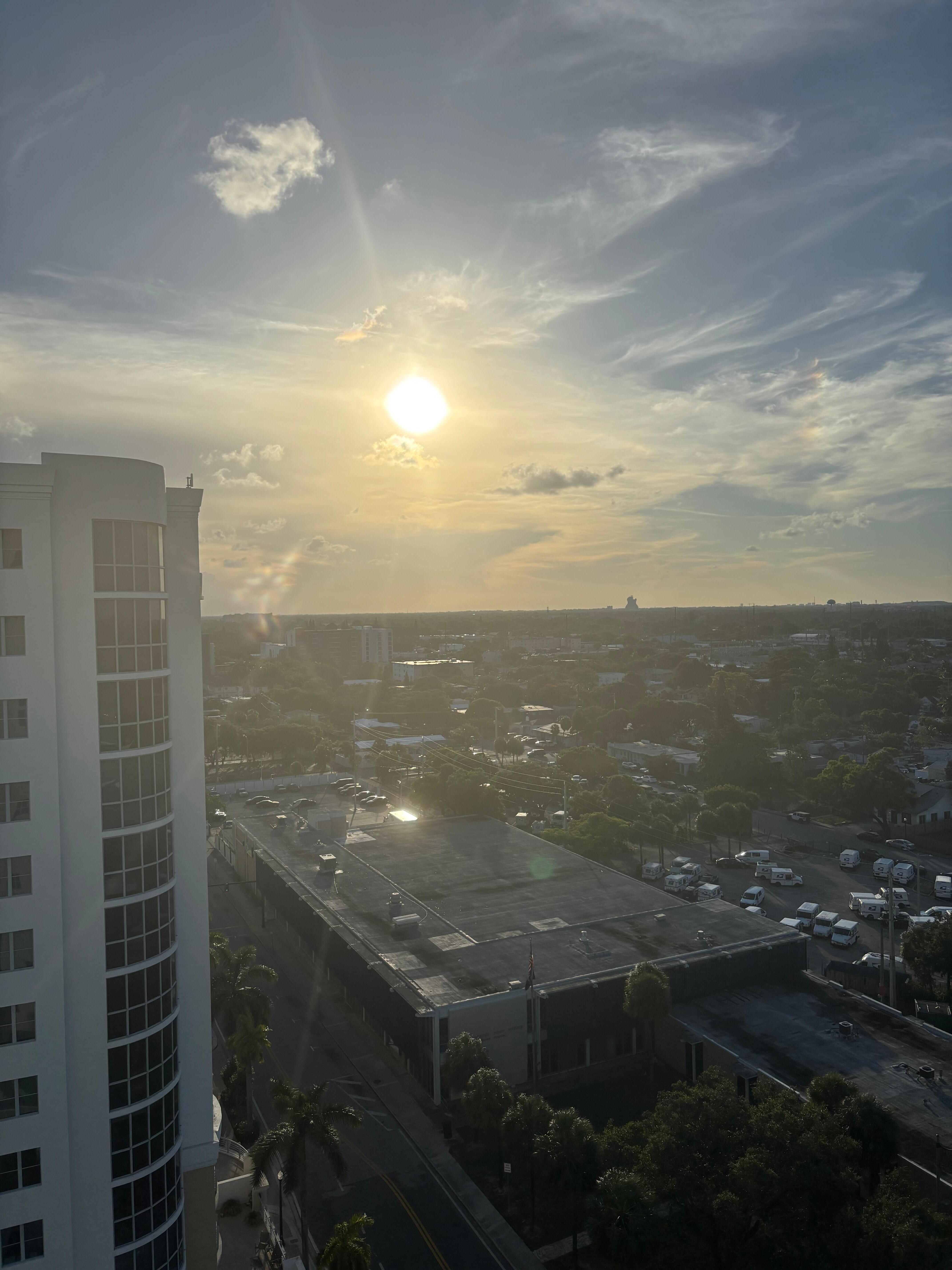 From the balcony 