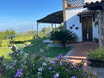 Side view of property from parking area