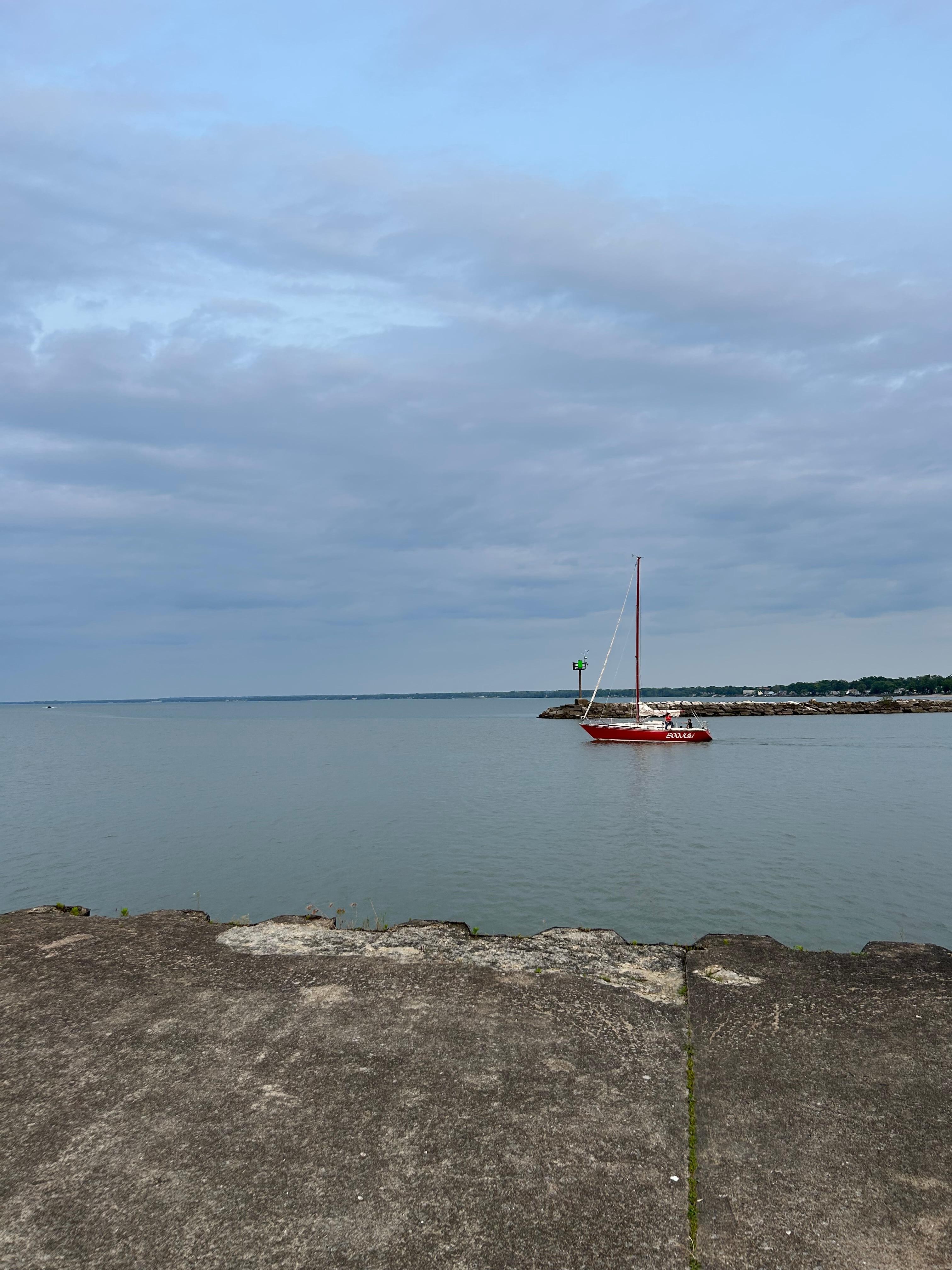 view from hotel