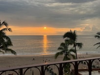 Sunset from the deck.