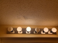 Not working lights in bathroom