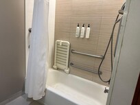 Old shower/dirty seat